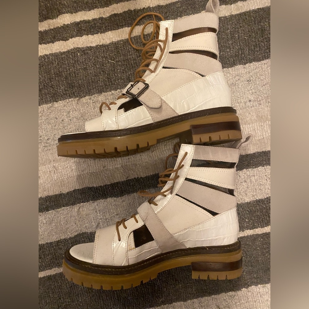 Free People Size 8 Mandi Lug Sole Sandal